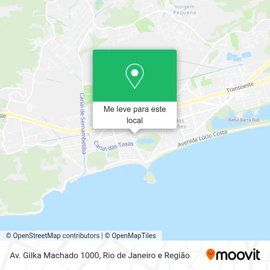 Av. Gilka Machado 1000 mapa