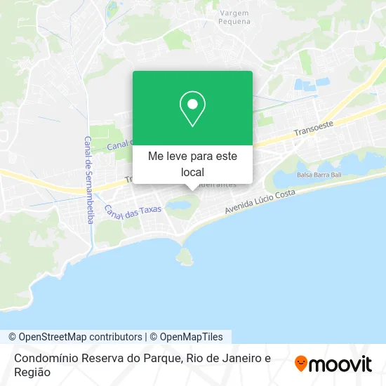 Condomínio Reserva do Parque mapa