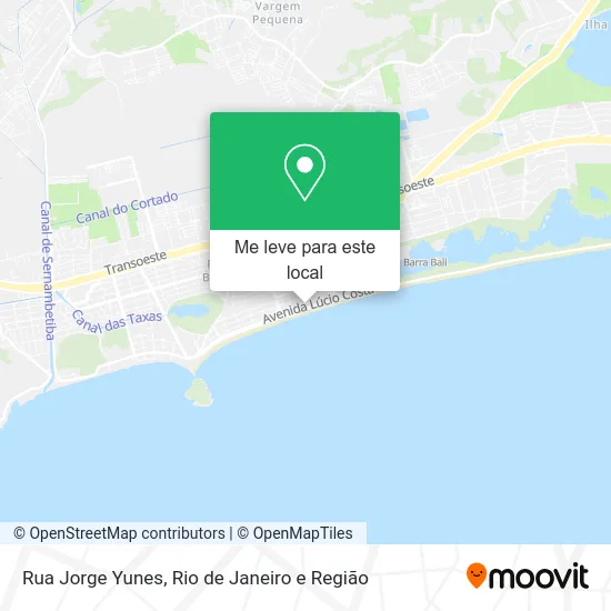 Rua Jorge Yunes mapa