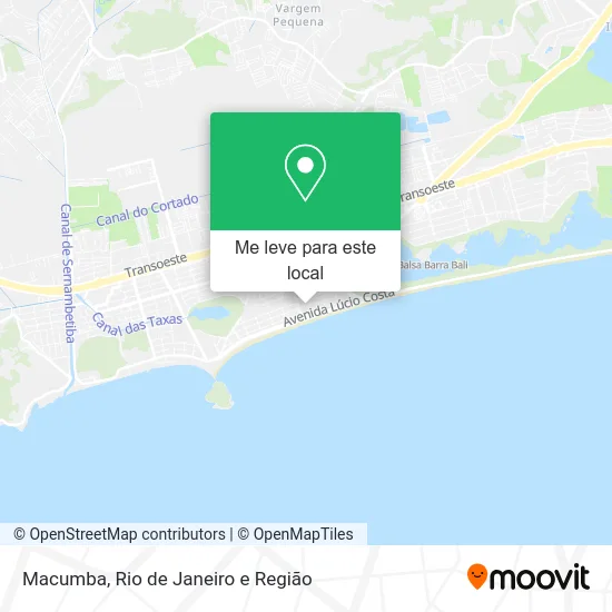 Macumba mapa