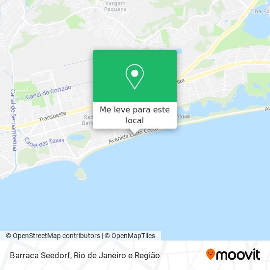Barraca Seedorf mapa