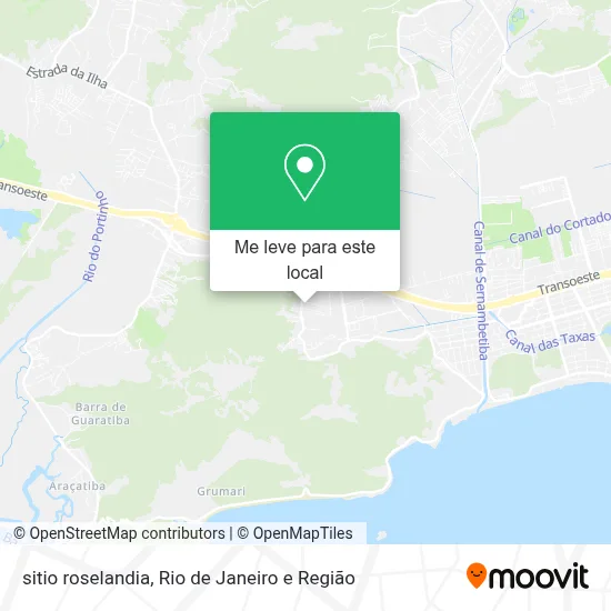 sitio roselandia mapa