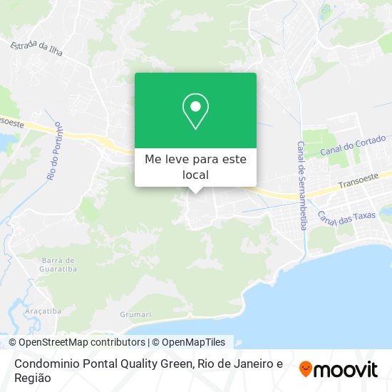 Condominio Pontal Quality Green mapa