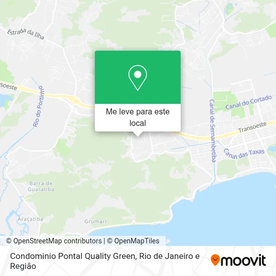Condominio Pontal Quality Green mapa