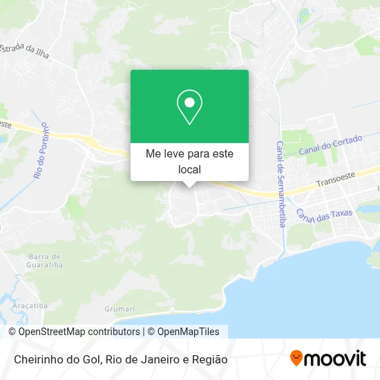Cheirinho do Gol mapa