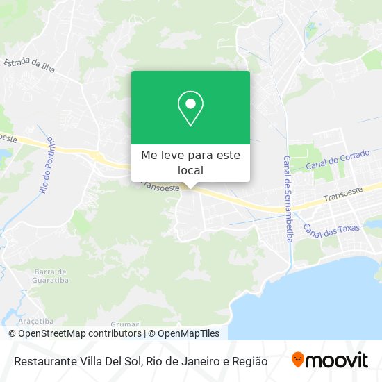 Restaurante Villa Del Sol mapa