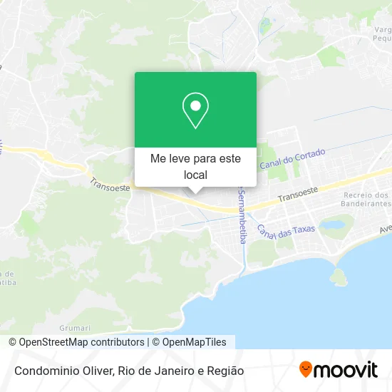 Condominio Oliver mapa