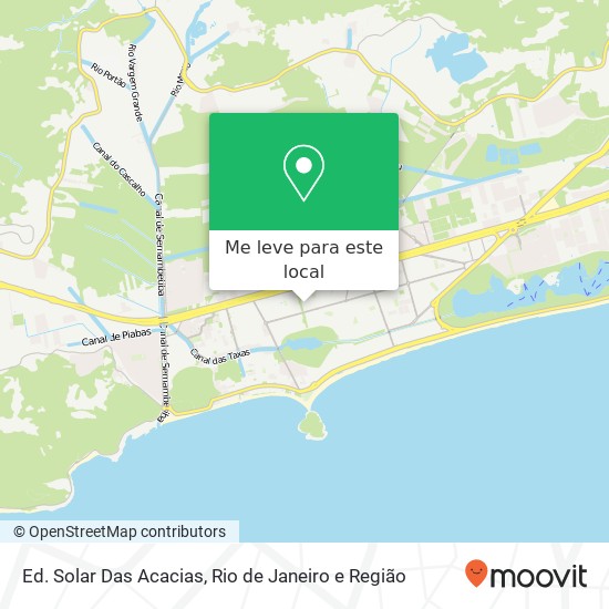 Ed. Solar Das Acacias mapa