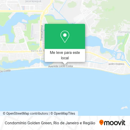 Condomínio Golden Green mapa