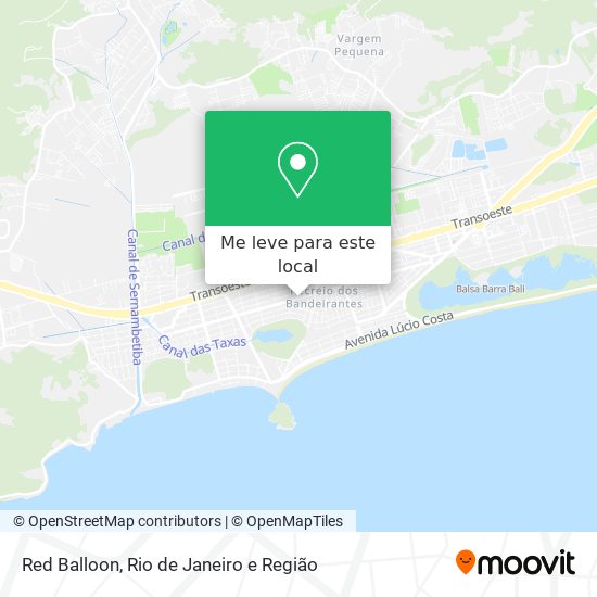 Red Balloon mapa