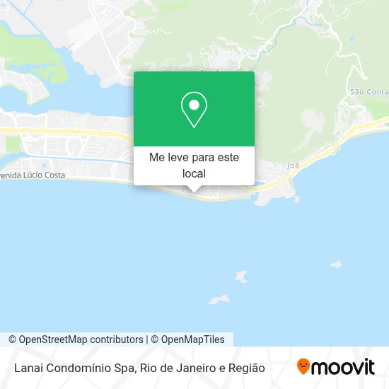 Lanai Condomínio Spa mapa