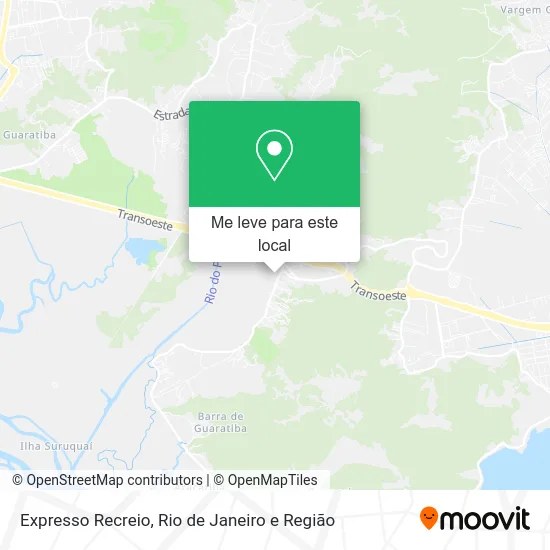 Expresso Recreio mapa