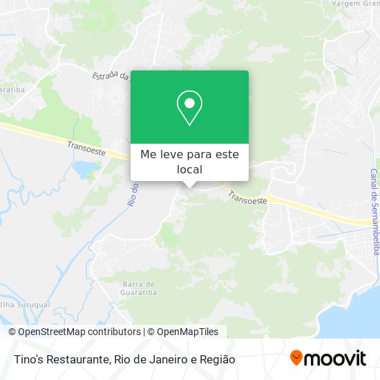 Tino's Restaurante mapa