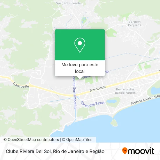 Clube Riviera Del Sol mapa