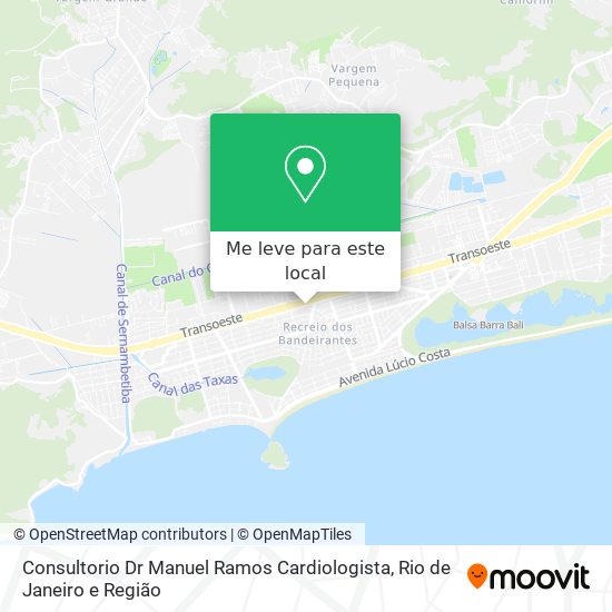 Consultorio Dr Manuel Ramos Cardiologista mapa