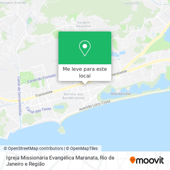 Igreja Missionária Evangélica Maranata mapa