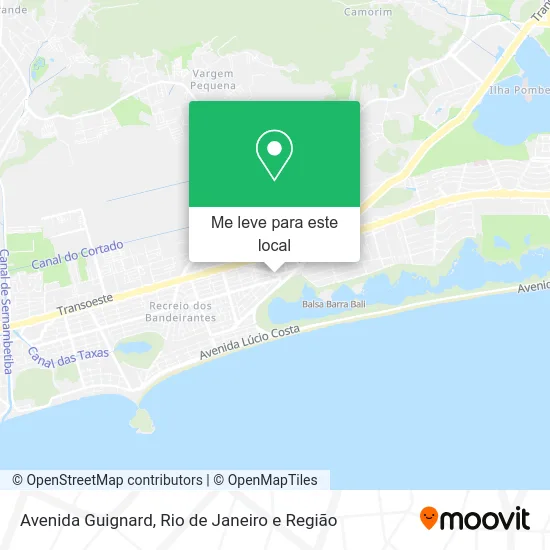 Avenida Guignard mapa