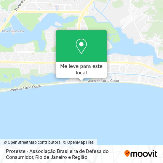 Proteste - Associação Brasileira de Defesa do Consumidor mapa