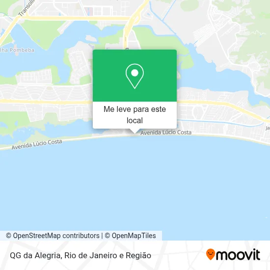 QG da Alegria mapa