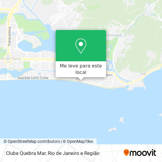 Clube Quebra Mar mapa