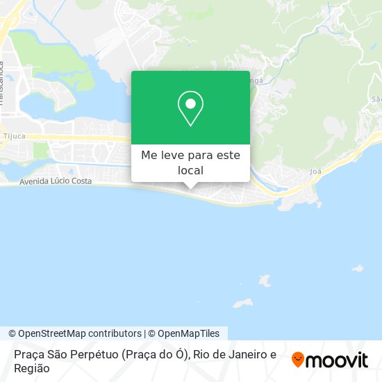 Praça São Perpétuo (Praça do Ó) mapa
