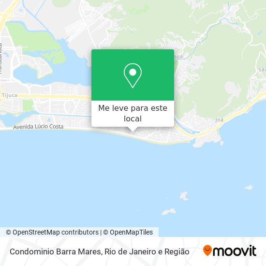 Condominio Barra Mares mapa