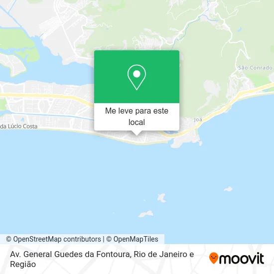 Av. General Guedes da Fontoura mapa