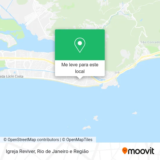 Igreja Reviver mapa