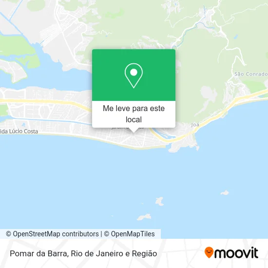 Pomar da Barra mapa