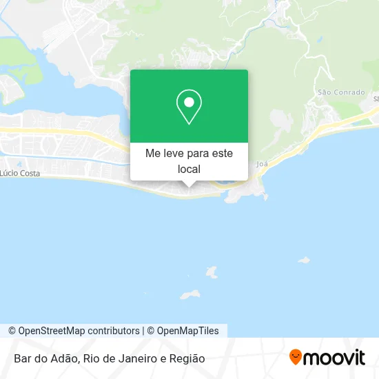 Bar do Adão mapa