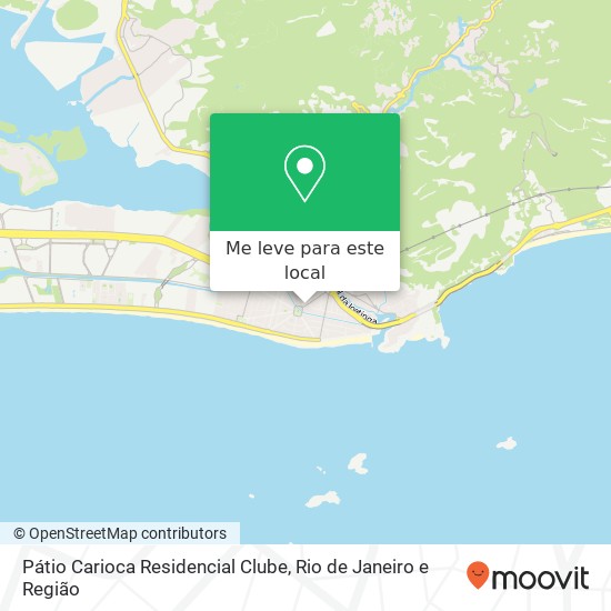 Pátio Carioca Residencial Clube mapa