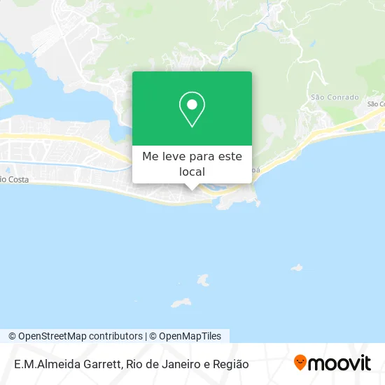 E.M.Almeida Garrett mapa