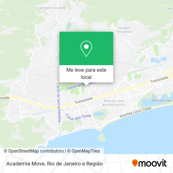 Academia Move mapa