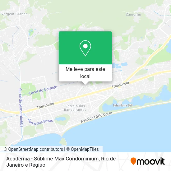 Academia - Sublime Max Condominium mapa