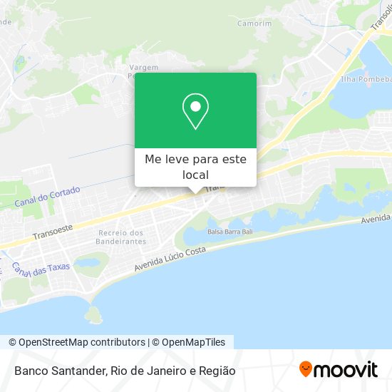 Banco Santander mapa