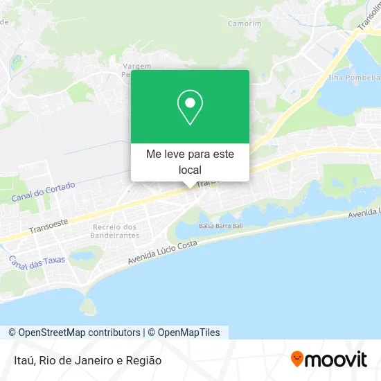 Itaú mapa