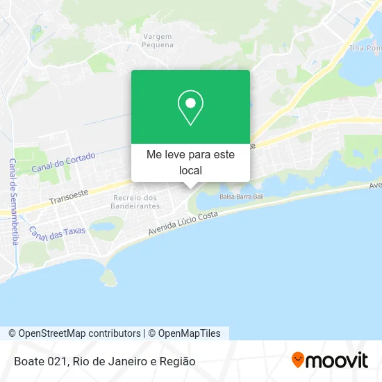 Boate 021 mapa
