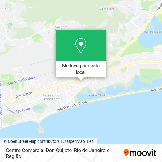 Centro Comercial Don Quijote mapa