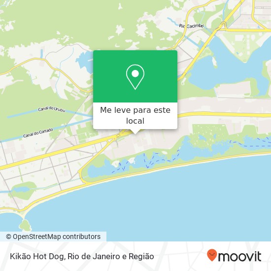 Kikão Hot Dog mapa