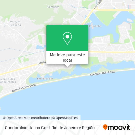 Condomínio Itauna Gold mapa