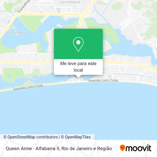 Queen Anne - Alfabarra II mapa