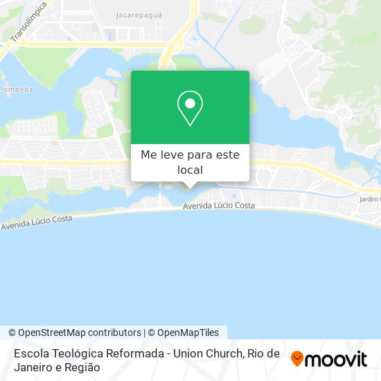 Escola Teológica Reformada - Union Church mapa