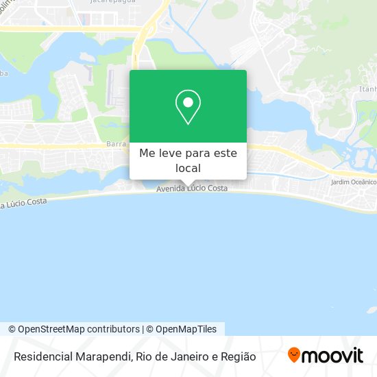 Residencial Marapendi mapa