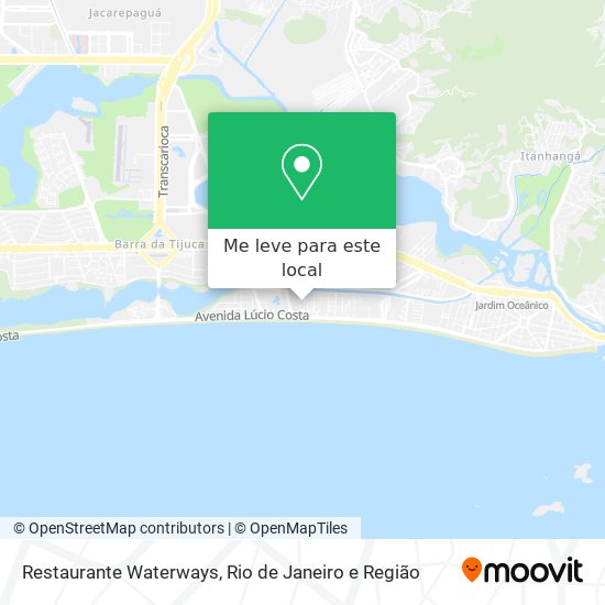 Restaurante Waterways mapa
