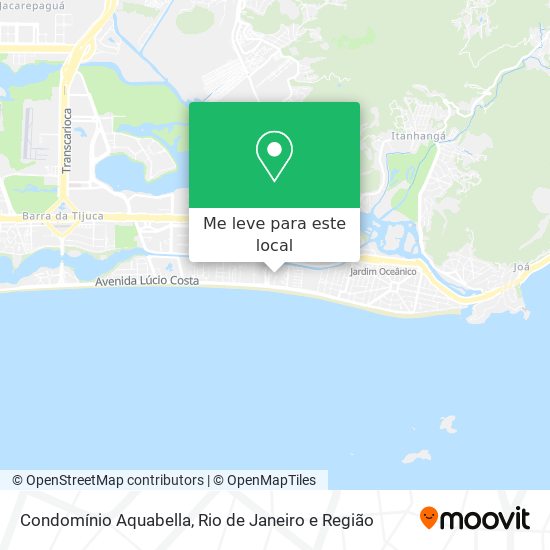Condomínio Aquabella mapa