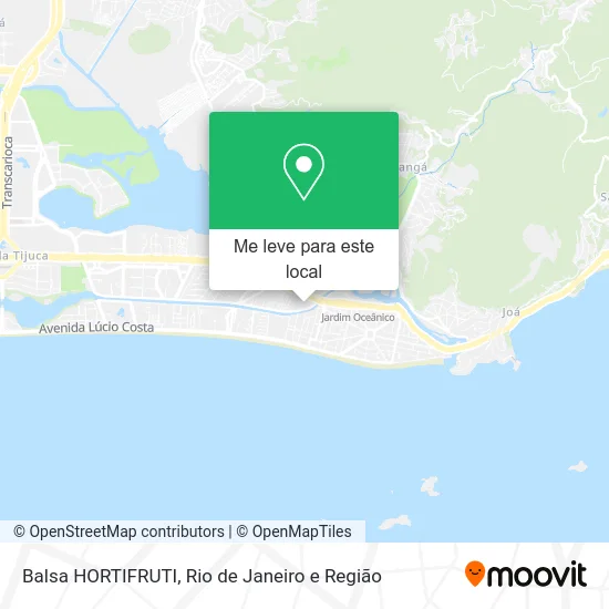 Balsa HORTIFRUTI mapa