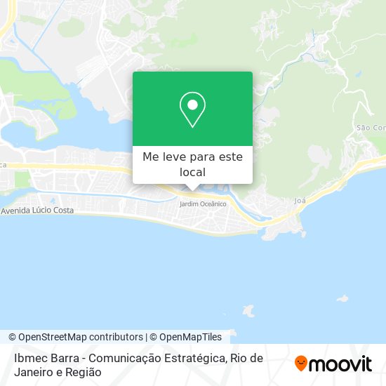 Ibmec Barra - Comunicaçāo Estratégica mapa