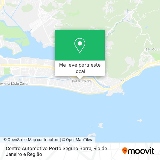 Centro Automotivo Porto Seguro Barra mapa