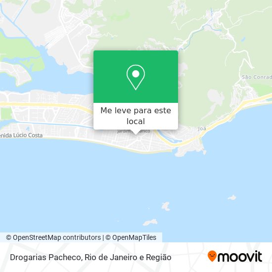 Drogarias Pacheco mapa