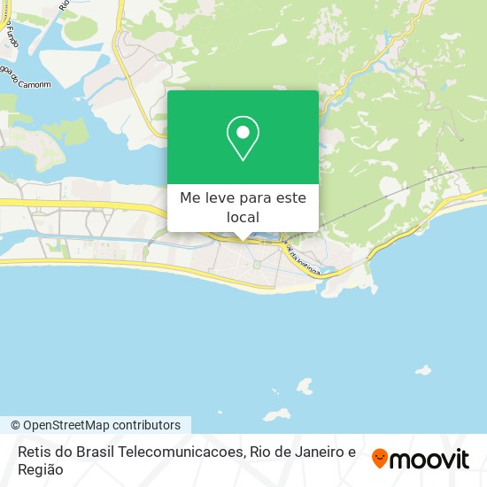 Retis do Brasil Telecomunicacoes mapa